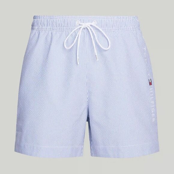 Tommy Hilfiger Men’s Original Ithaca blue white Swimsuit, size XXL, NWT - Picture 1 of 11